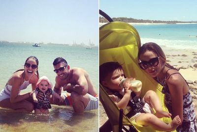 They're bronzed, brunette and all beached out: footy WAGs Jodi Anasta and Rebecca Judd have flooded our Instagram feeds this weekend with carefree family shots from their respective beach days out in Sydney and Noosa.<br/><br/>We're feeling tanned just looking at these pics. Enjoy...<br/><br/>Images: Instagram/Jodi Anasta/Rebecca Judd.<br/><br/>Author: Adam Bub