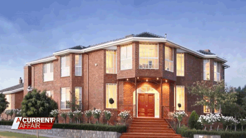 The Barkho family home in Melbourne has become a fortress for the family.