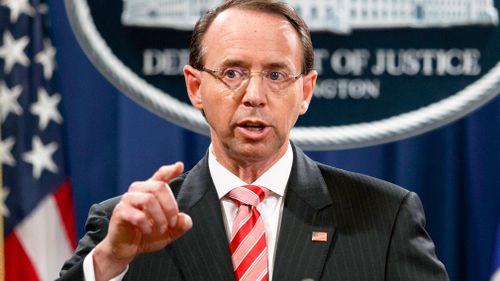 Mr Rosenstein, a former United States attorney in Maryland, will have served as deputy for roughly two years by the time he leaves.