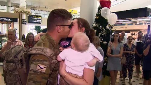 Troops home for Christmas