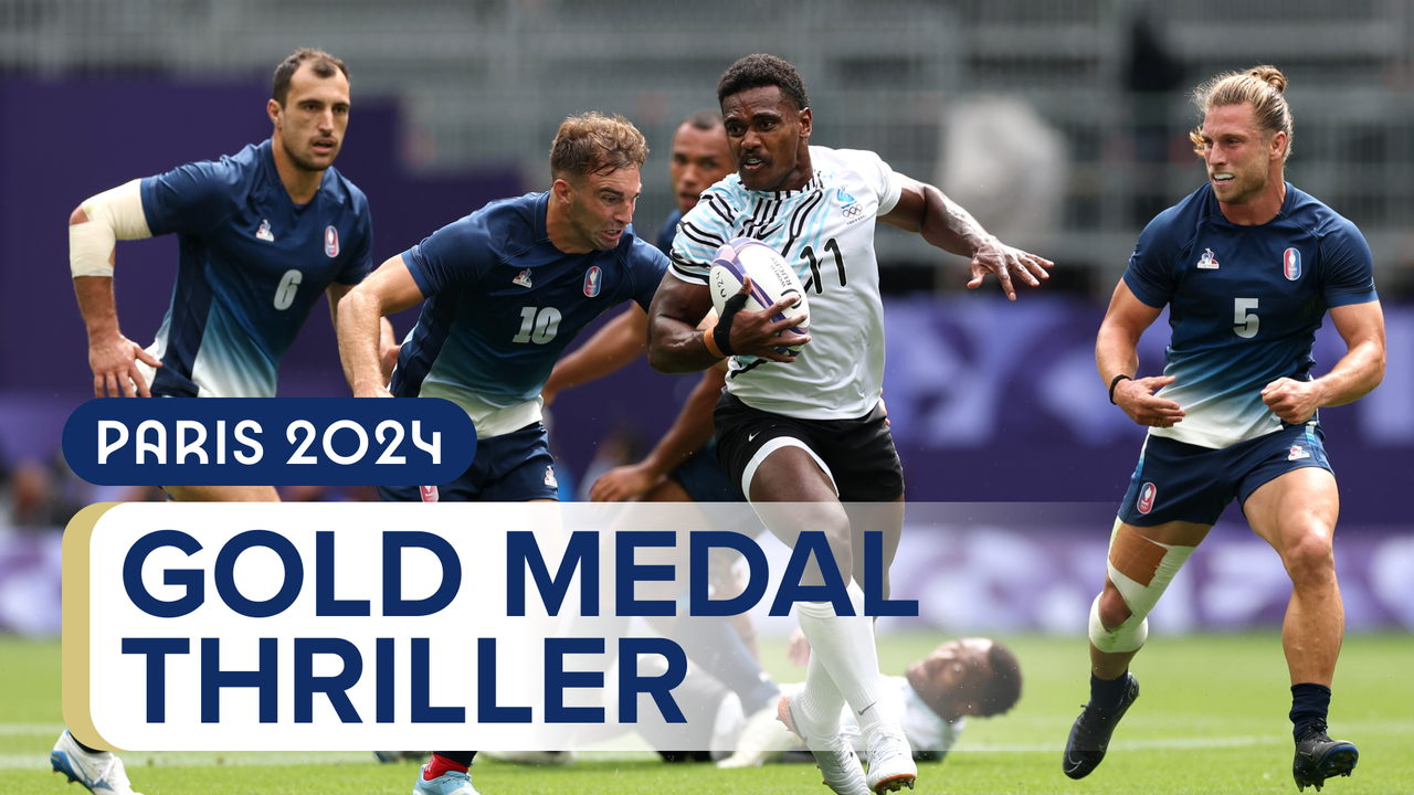 France And Fiji Clash In Gold Medal Thriller Rugby Sevens Olympic Games Paris Short Video