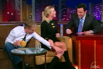 Andy Dick and Ivanka Trump on Jimmy Kimmel