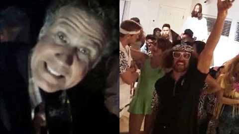 WTF?! Redfoo films Will Ferrell taking off his underpants backstage