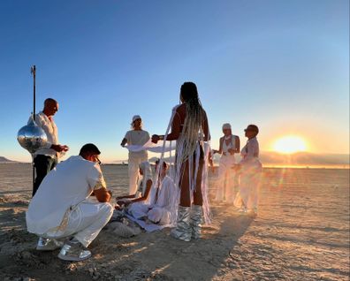 Kelly Gale and Joel Kinnaman marry in intimate ceremony at Burning Man festival