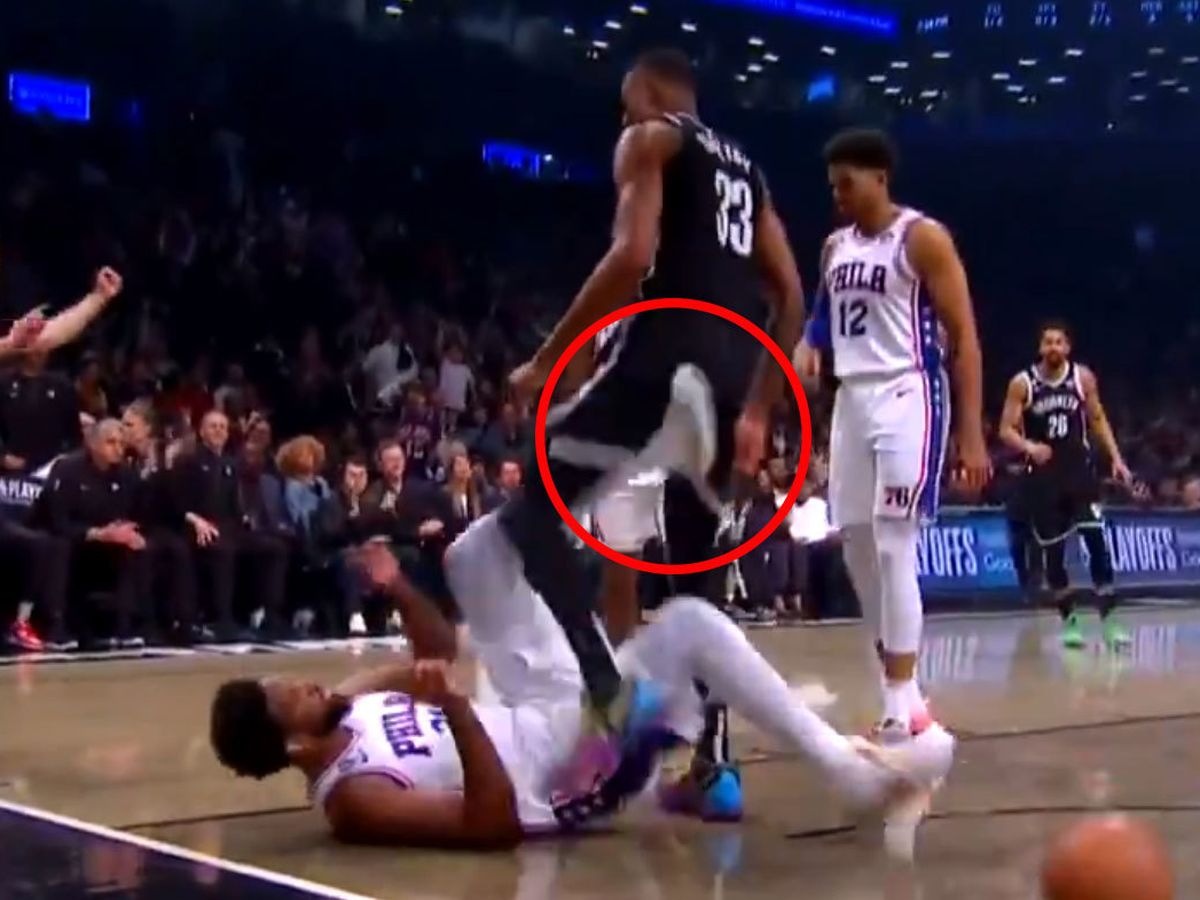 76ers take 3-0 lead on Nets in game that saw Harden ejected, Embiid hurt 