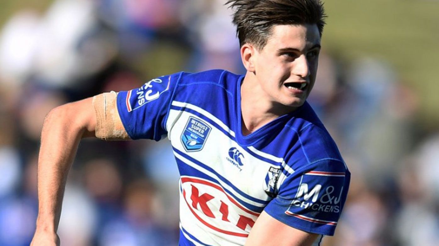 Canterbury Bulldogs debutant Lachlan Lewis has right talent and temperament for struggling club, says Uncle Wally