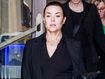 Vanessa Amorosi leaves the Supreme Court of Victoria in Melbourne, Thursday, October 12, 2023. Singer Vanessa Amorosi is suing her mother for ownership of two properties bought as a result of her success. (AAP Image/Aaron Francis) NO ARCHIVING