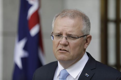 Prime Minister Scott Morrison has praised John Howard for intervening in a domestic violence incident.