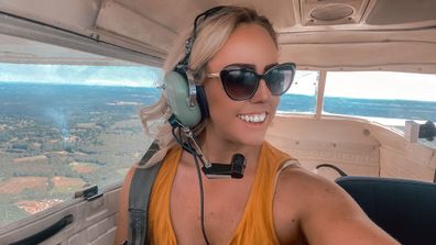 Jordan Hazrati pilot selfie