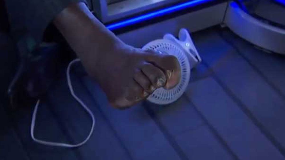 The foot (and big toe) of NBA legend Shaquille O'Neal. (ESPN)