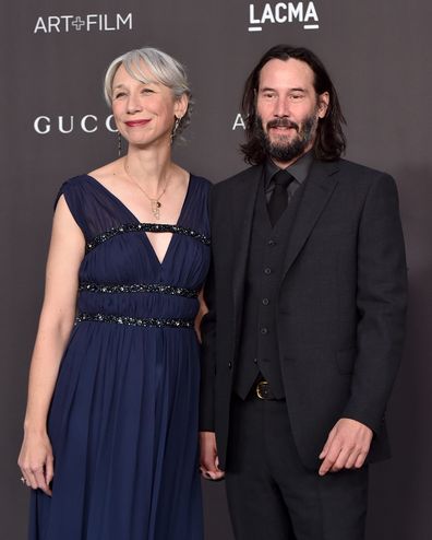 Alexandra Grant, Keanu Reeves, red carpet, debut