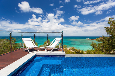 Lizard Island Resort plunge pool villa