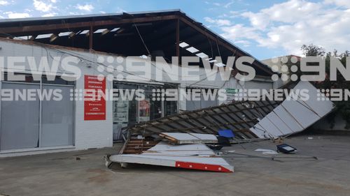 Buildings have been damaged and trees downed as the Victorian SES has responded to more than 80 call-outs for wind-related damage.