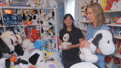 Lisa Ridey Australia's biggest Snoopy collector
