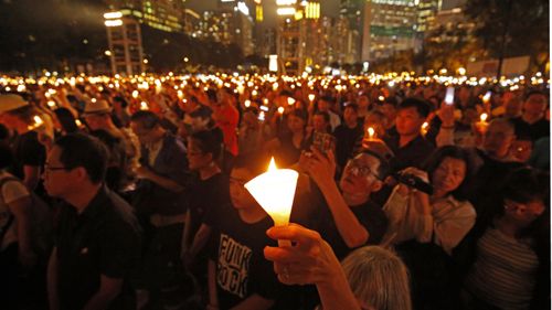 Tiananmen Square vigil