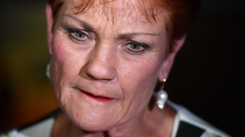 Pauline Hanson won't support all the tax changes. (AAP)