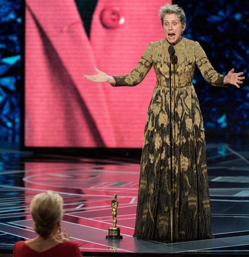 The Best Actress winner was applauded for her Oscars speech. (AAP)