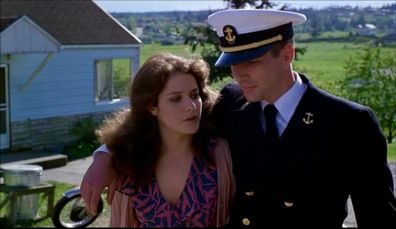 Debra Winger and Richard Gere in An Officer and A Gentleman