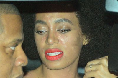 Up until then, Solange looked nothing less than perfect while tying the knot with music producer Alan Ferguson.