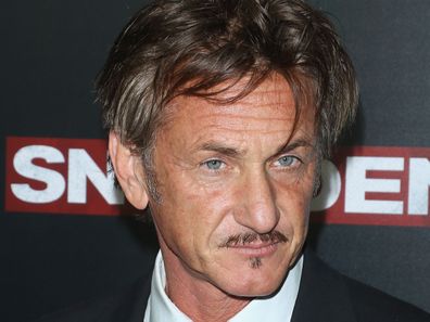 Actor Sean Penn attends the "Snowden" New York premiere at AMC Loews Lincoln Square on September 13, 2016 in New York City