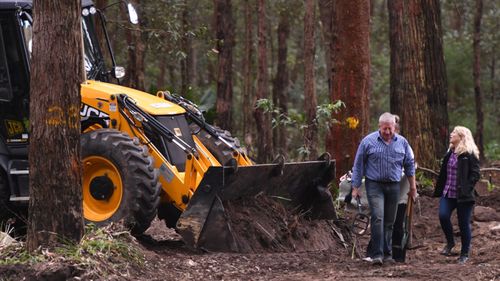 The remains were found just hours before the search was set to be called off. 