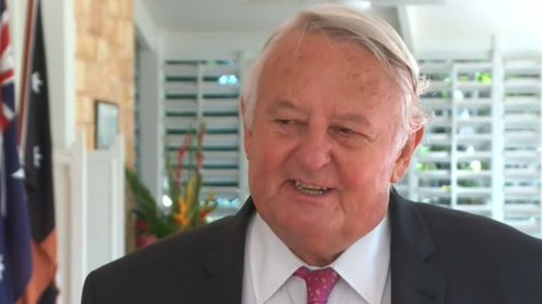 Kenneth Flemming QC was sworn in as the NT's first ICAC Commissioner. Picture: 9NEWS