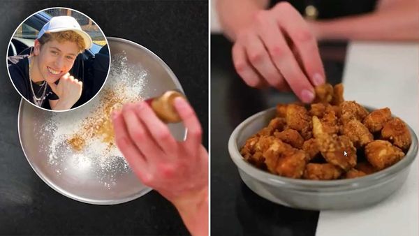 Viral popcorn chicken recipe