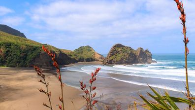 1. Piha Beach, New Zealand