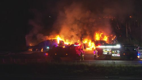 Kangy Angy M1 motorway truck crash