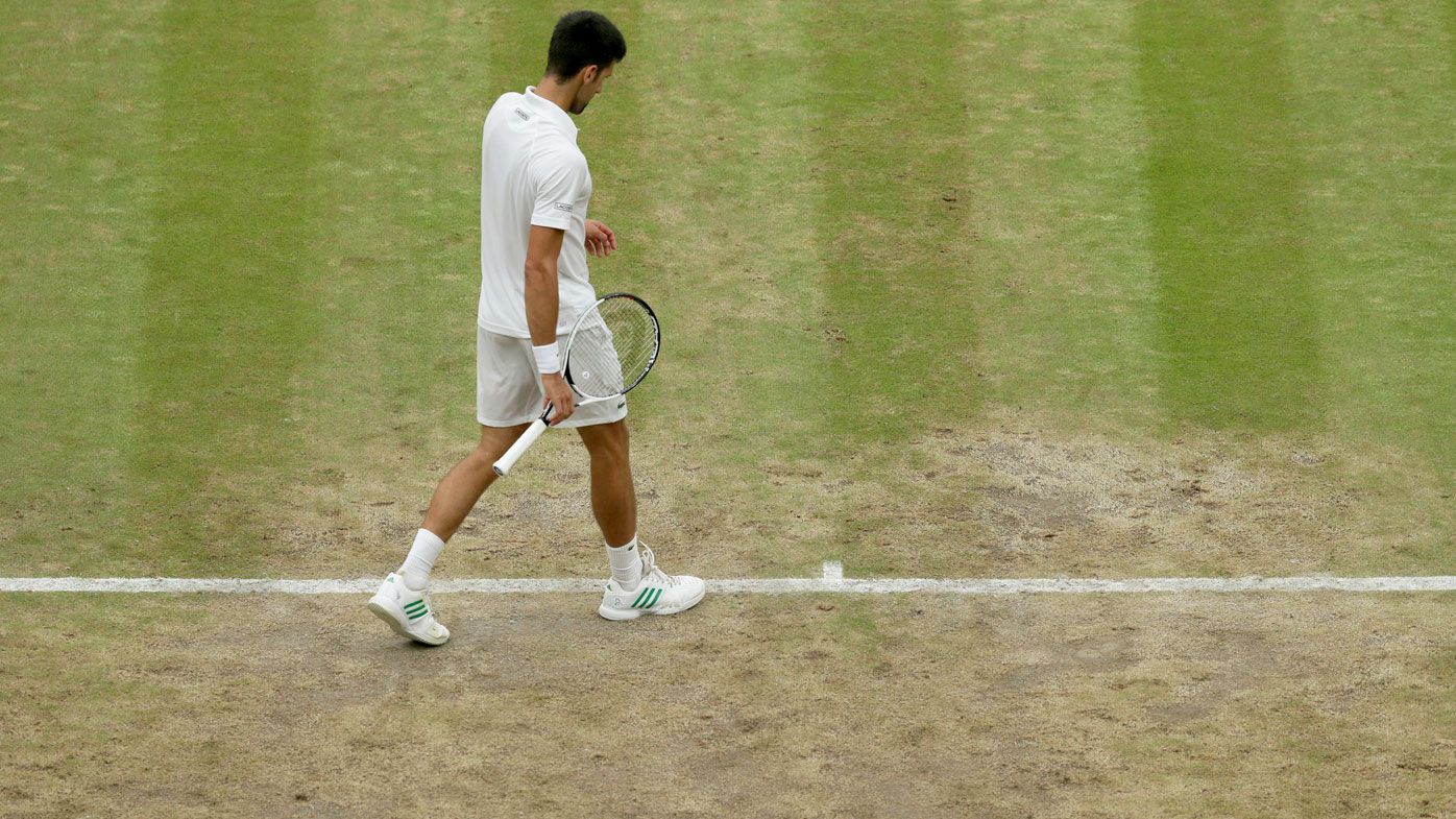 Novak Djokovic slams holes in the court at Wimbledon: 'Not the best'