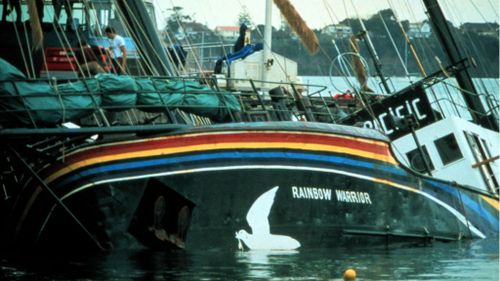 French naval diver who bombed the Rainbow Warrior apologises