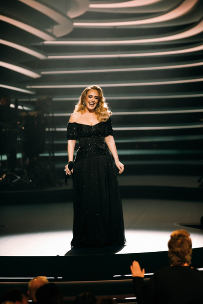 Adele on Audience with Adele performance ITV