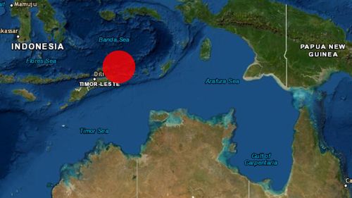 An Earthquake has struck in Indonesia.