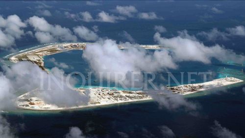 China develops reefs into island fortresses in contested region of South China Sea