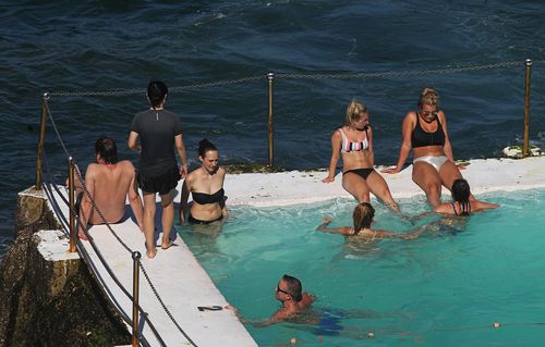 Sydney residents have been urged to take care under the sun as the temperatures skyrocket. Picture: AAP.