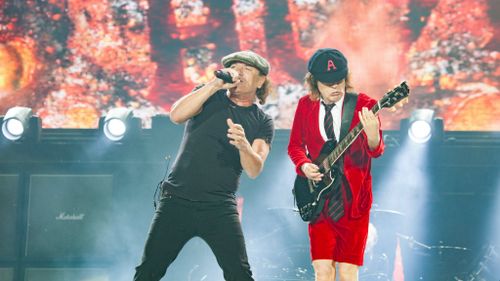 AC/DC play in Melbourne again tomorrow night. (AAP)