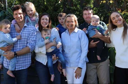 Sussan Ley posted a photo with some of her family on Mother's Day.