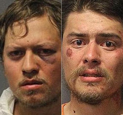 Nathan Gaver, 27, and Jeremiah Gaver, 28, are among six members of the Gaver family currently in custody. (Supplied)