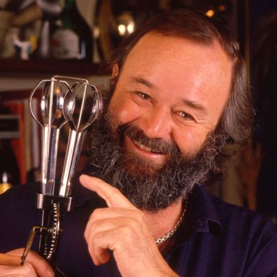 MELBOURNE, AUSTRALIA - JANUARY 01: Peter Russell-Clarke is an Australian chef, author and illustrator, best known for his television cooking shows. He hosted a five-minute television show called Come and Get It, which aired on the Australian Broadcasting Corporation for nine years during the 1980s.Melbourne.January 01 1990 in Melbourne, Australia (Photo by Impressions / Getty Images)