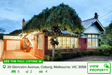 Home for sale Coburg Victoria Domain 