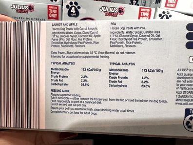 aldi dog ice cream mistake 