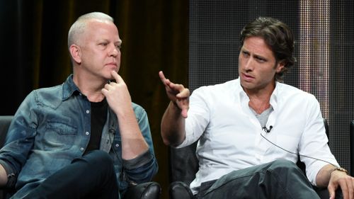 Glee and American Horror Story creators Ryan Murphy and Brad Falchuk. (AAP)