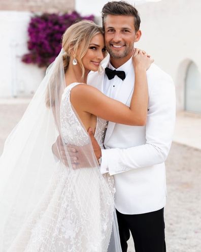 Anna Heinrich, Tim Robards, wedding, photo