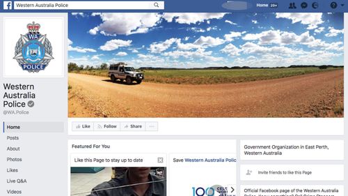 WA cop spoken to after calling suspect a 'waste of skin' on official Facebook page