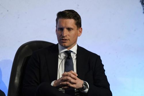 At the AFR Asia Summit Andrew Hastie, Shadow Minister for Defence, talks at the summit in Melbourne