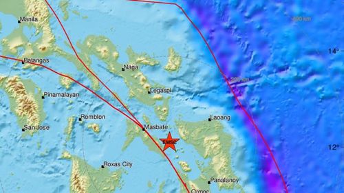 Magnitude 6.6 earthquake strikes in the Philippines