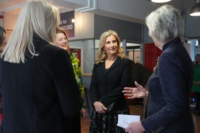 The Duchess of Edinburgh during a visit to the Mothers' Union's English for Women project in Chelmsford, Essex. Picture date: Thursday February 27, 2025. (Photo by Lucy North/PA Images via Getty Images)