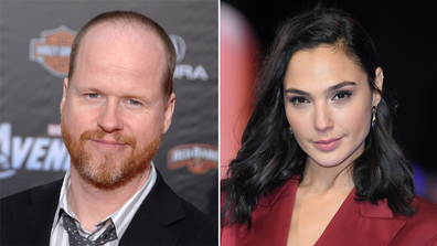 Joss Whedon and Gal Gadot.