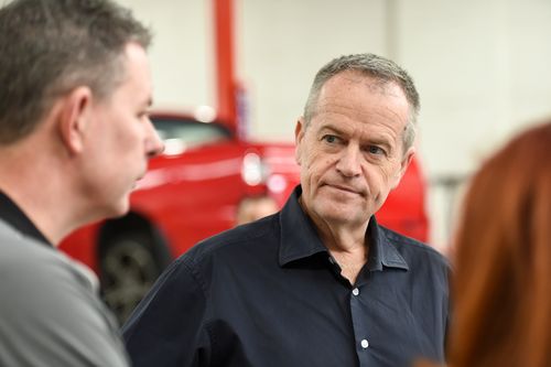Mr Shorten's ratings have slipped three points. (AAP)