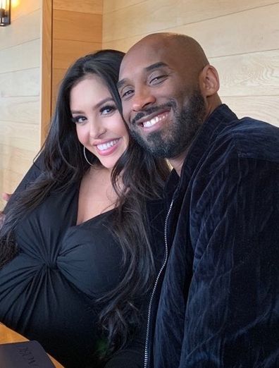 Kobe Bryant, Vanessa Bryant, photo, selfie, Instagram